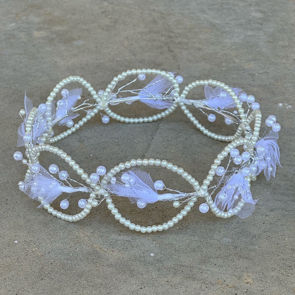 Toddler Wedding/Flower Girl Headpiece